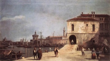 フォンテゲット デッラ ファリーナ カナレット ヴェネツィア Oil Paintings